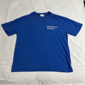 ZARA Electric Blue Butterfly Chair T-Shirt | Electric Blue | Size M | Like New